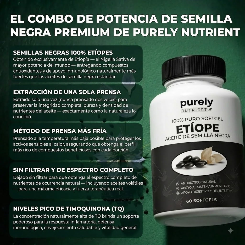 Semillas etíopes frente a las comunes