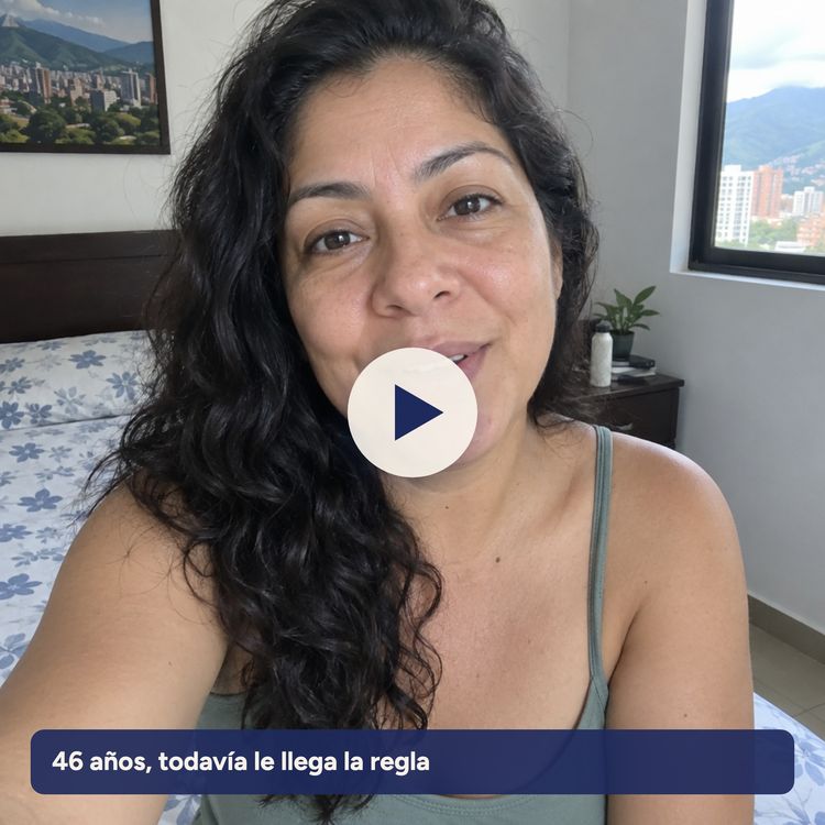 46 años, todavía le llega la regla