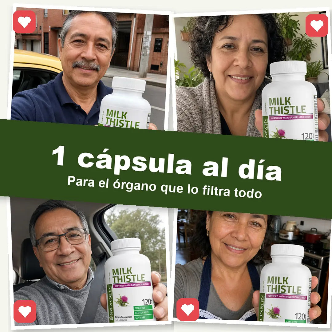 FOTO 7 · Hombre de 50 sonriendo, con energía, sosteniendo el frasco