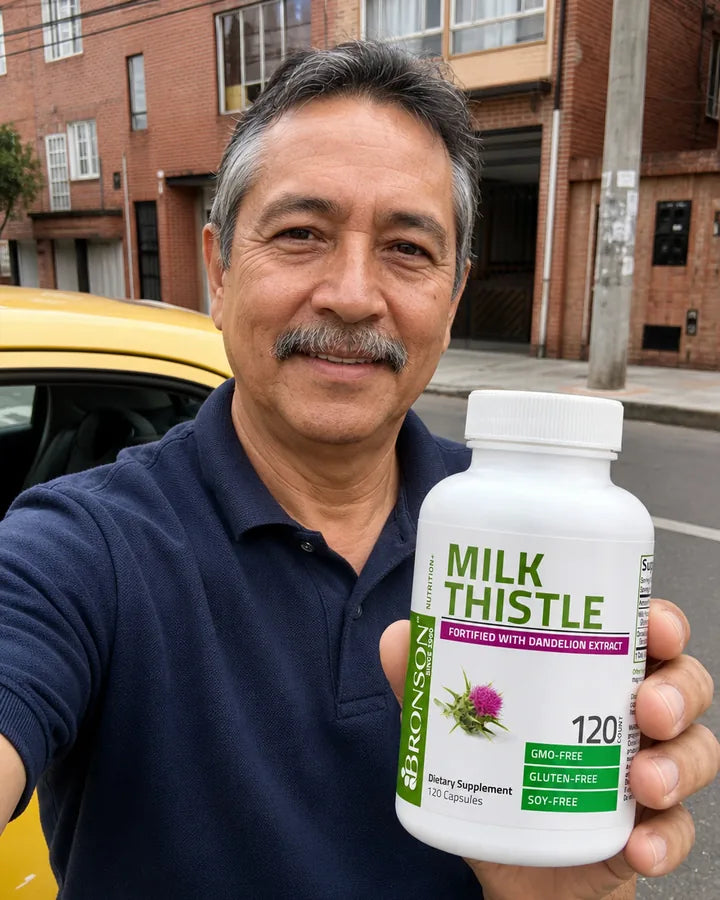 Cliente con su frasco